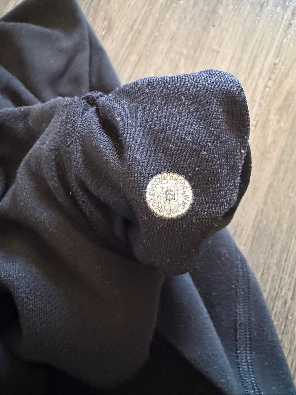 lululemon athletica cropped  Black High-Waist Leggings - Picture 5 of 5